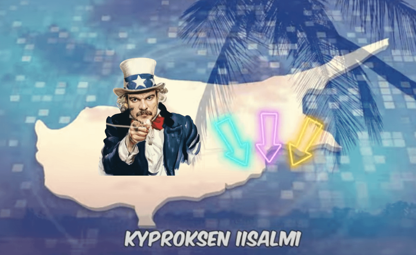 Pirkka ukko Kyproksen Iisalmessa